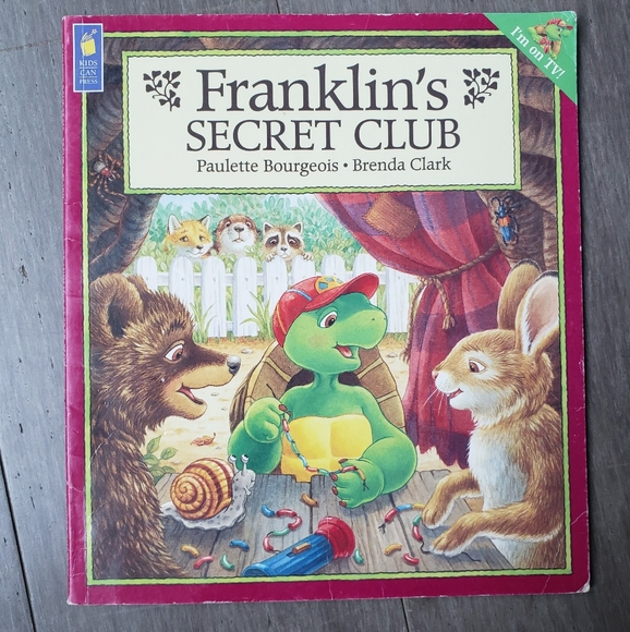 Franklin's Secret Club by Paulette Bourgeois and Brenda Clark - Picture 1 of 3